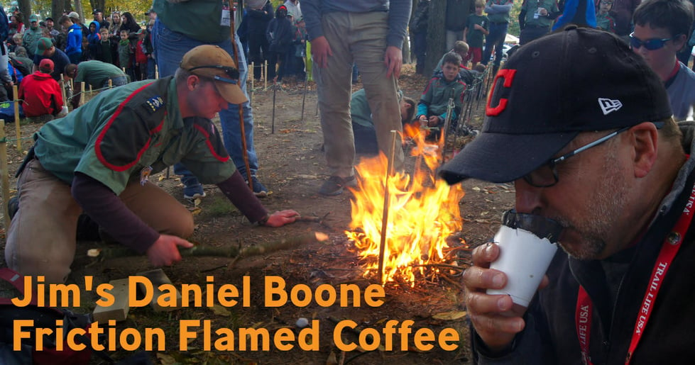 Jim's Daniel Boone Friction Flamed Coffee